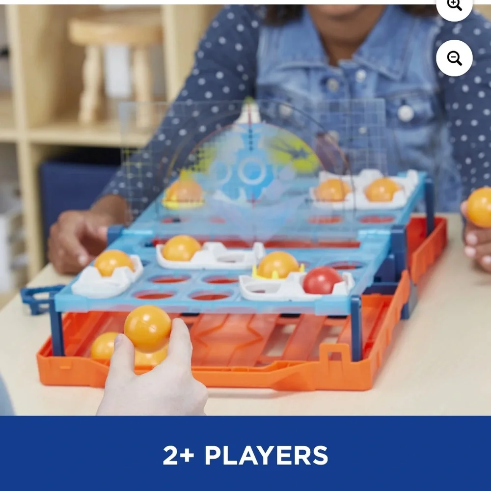 Hasbro Battleship Shots Game Kids Strategy Ball-Bouncing Game Hasbro New Open‎